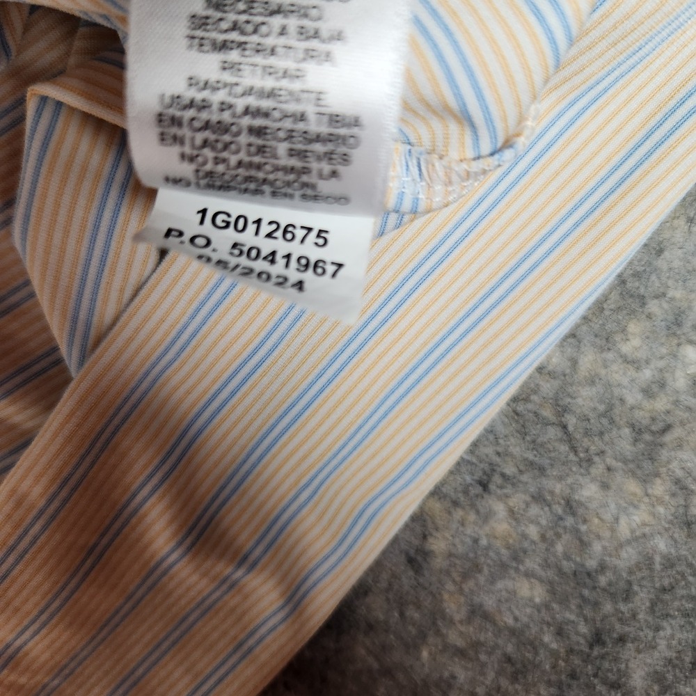 Vineyard Vines OTG Performance Sankaty Polo Men 2XL XXL Multicolor Striped Golf - Picture 8 of 8